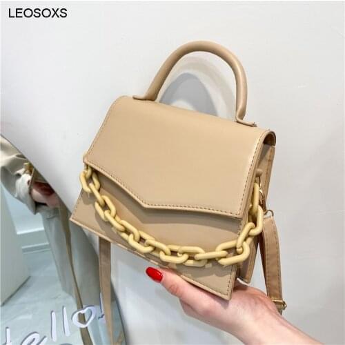 2021 New Simple Small Bag Womens Bag 2021 New Fashion Solid Color Handbag Candy One Shoulder Messenger Bag