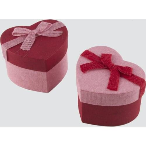 Bow Figured Heart Gift Box (Small Size)