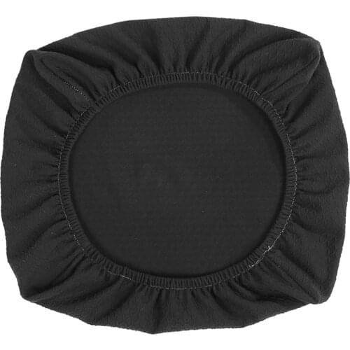 Stretchable Dining Chair Cover Protector For Wedding Party Washable L_Black