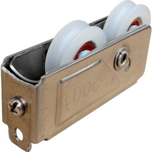 Sliding door plastic steel window pulley Aluminum alloy windows nylon wheel muted roller house hardware