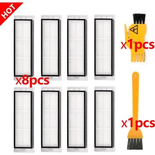 Replacement HEPA Filters For Xiaomi MiJia Roborock S50 S51 Sweeping Robot Vacuum Cleaner Parts
