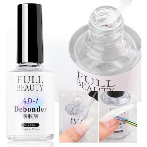 10ML Magic Nail Gel Polish Remover Degreaser Liquid For False Nails/ Rhinestones Fast Remove Manicure Tools Accessories LY1869