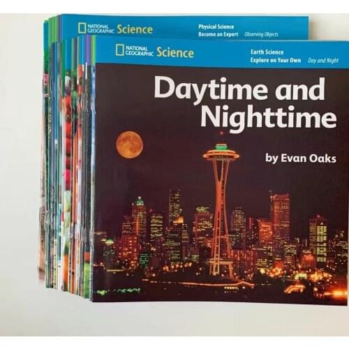 108 Books/Set English National Geographic Science GK G1 G2 Mook Magazine