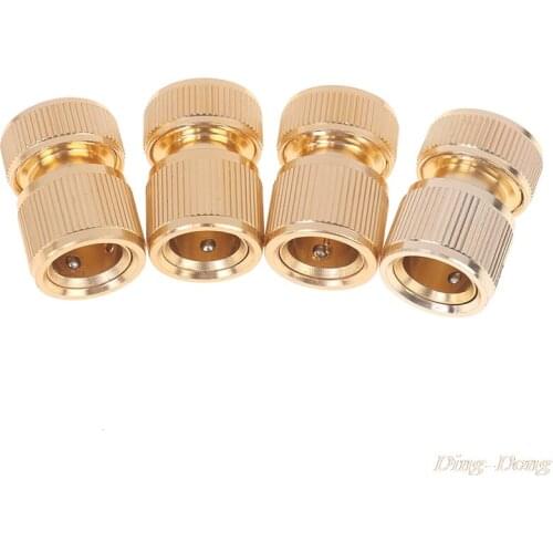 3Pcs/1Pcs 1/2" Quick Connect Swivel Connector Garden Hose Coupling Systems