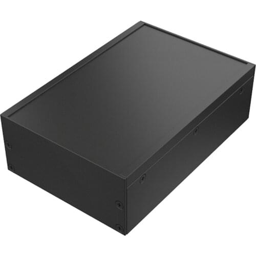 Power Instrumentation Aluminum Product Case PCB Black Box H13 96*45.5mm