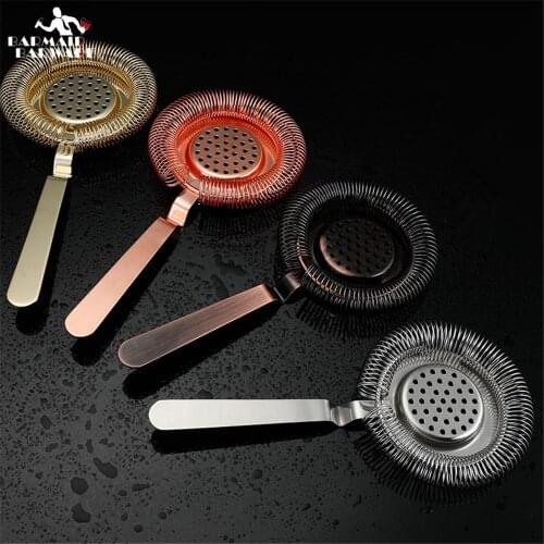 Bar Strainer Sprung Cocktail Strainer Stainless Steel Deluxe Strainer Bar Tools Cocktail Shaker Bar Bar Supplies Cocktail