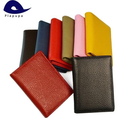 100% Genuine Leather Business Name Card Case Large Capacity Cross Crocodile Saffiano Bank Card ID Holder Custom name logo