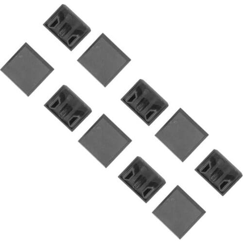 T‑Slot Extrusion Cover Aluminum Profile End Caps 20x20mm Dust-Proof for 3D Printer