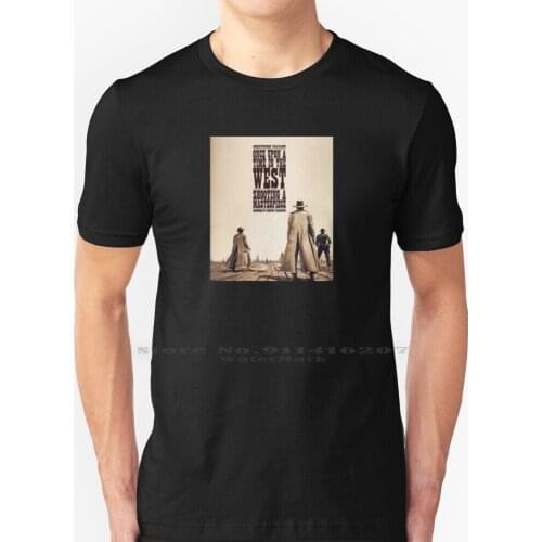 Sergio Leone Once Upon A Time In The West T Shirt 100% Pure Cotton Sergio Leone The Good The Bad And The Ugly Once Upon A Time