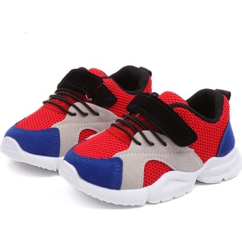 2019 Boys Girls Mesh Breathable Sneakers Toddler Little Kid Casual Fashion Trainers Children Non-Slip Shoes 1 2 3 4 5 6 Year Old
