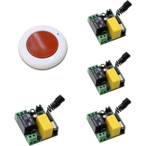 Beat Price AC 220V 1CH 10A Wireless Relay Remote Control Switch Wireless Remote Light Power Switch Wireless Transmitter TX RX