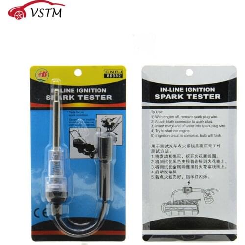 Newest Automotive Ignition System Tester In-line Ignition Spark Plug Tester Automotive Ignition Detector