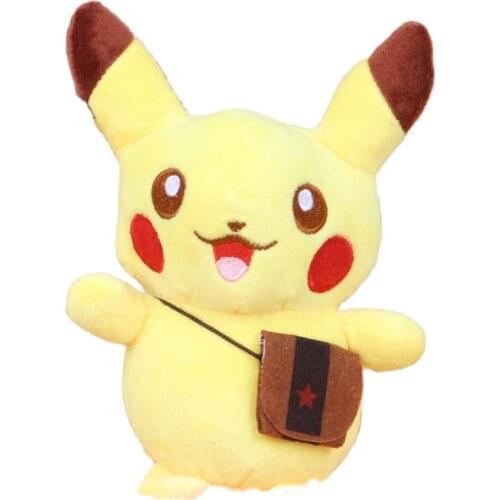 New 20cm Cartoon Pocket Animal Pikachu Plush Toy Pokemon Stuffed Plush Dolls Christmas Gifts for Kids