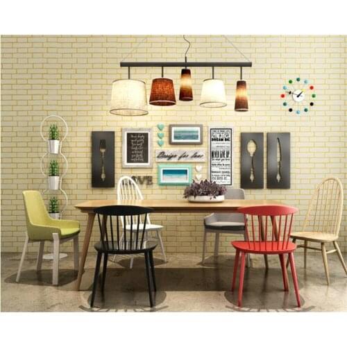 Beibehang Mediterranean brick wallpapers 3D TV background wall pure white brick living room bedroom non - woven 3d wallpaper