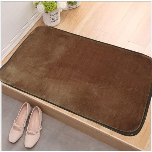 Solid Floor Carpet Living Room Area Rugs Anti-Slip Carpets Bathroom Dirt Pad Home Accessories Mats