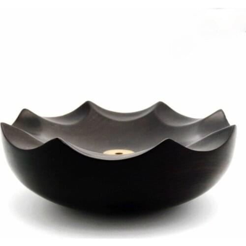 Zq Lotus Incense Support Purple Sandalwood Wooden Incense Standing Incense Incense Coil Set Incense Supplies