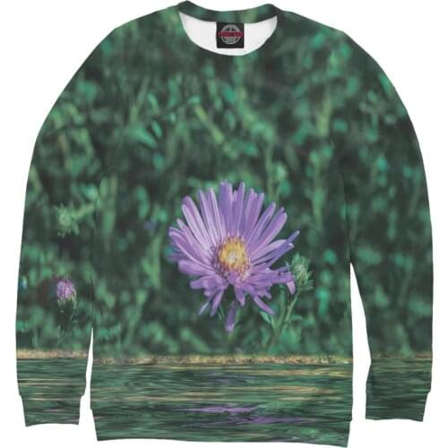 PRINT BAR Men's Hoodies With Flowers