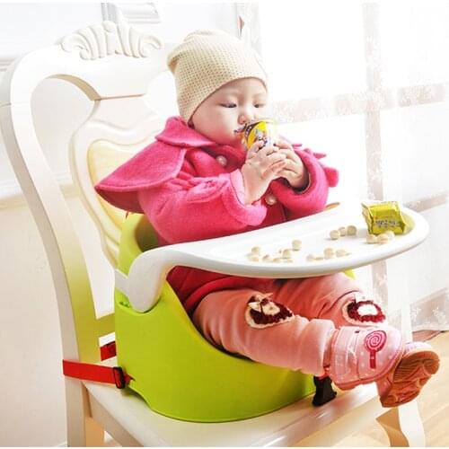 Foldable Portable Adjustable Baby Kids Booster Seats Highchair High Chairs Dinner Chairs Feeding Chairs For 6M-36M Baby