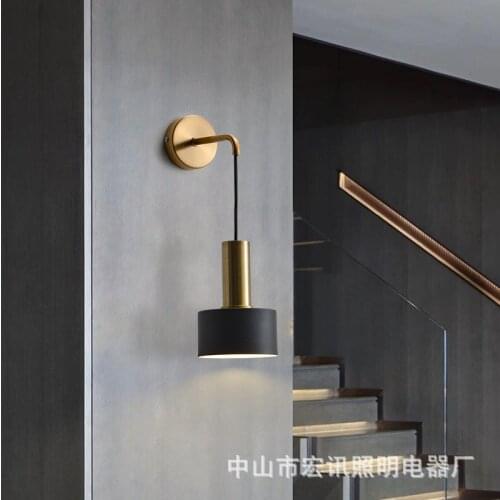 Modern wall lamp led bedside corridor bedroom monkey lamp cabecero de cama