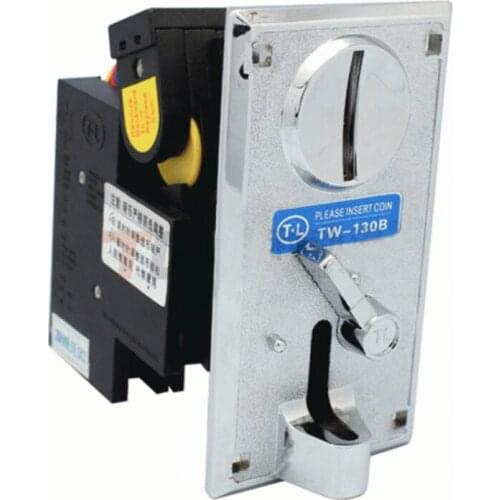 TW-130B Zinc Alloy plate Advanced CPU Coin Acceptor Front Entry Single Coin Selector for Arcade game Vending Machines