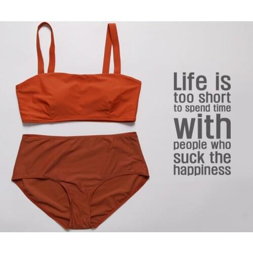 Women Push-up Padded Bra Set Bikinis Set Bandage Bikini Swimsuit Triangle Swimwear Bathing Suit With Pad