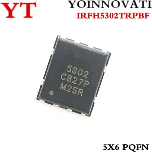 10pcs/lot IRFH5302 IRFH5302TRPBF IRFH5302TR MOSFET N-CH 30V 32A 5X6 PQFN IC Best quality
