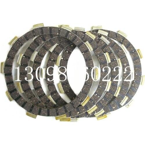 5 Pcs Motorcycle Engine Parts Clutch Pad Friction Plates Kit For Jianshe 250 ATV 250cc JS250 Jianshe250 ATV250