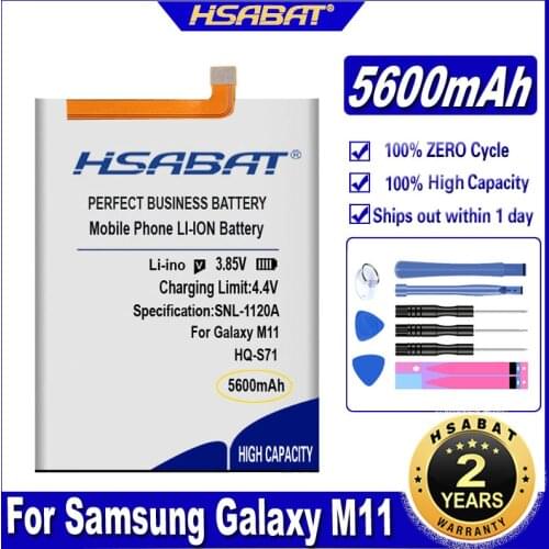 HSABAT HQ-S71 5600mAh Battery for Samsung Galaxy M11 Batteries