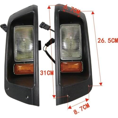 Electric car accessories sightseeing golf cart headlight turn signal combination light domestic general