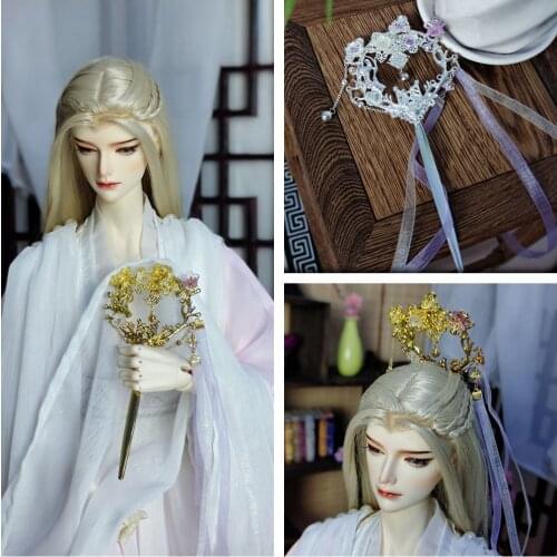 1/3 Scale BJD Hanfu Doll Wig Accessories Ancient Costume Hairwear Hairpin Head Accessories For BJD/SD Boy or Girl C1153