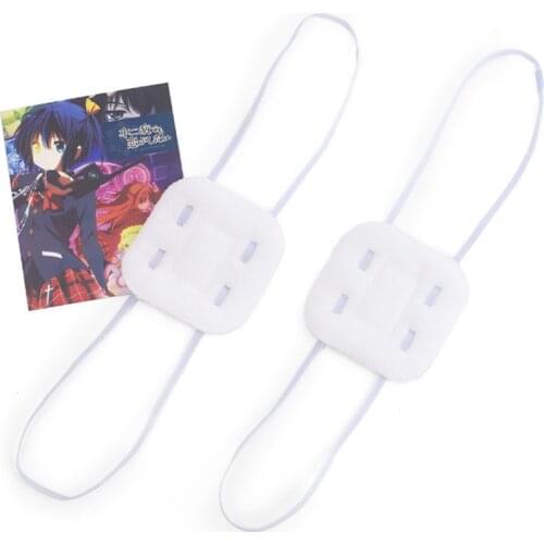 Anime Tokyo Ghouls Kaneki Ken Cosplay White Eye mask Sasaki Haise Cosplay Costume Accessories Unisex 2021