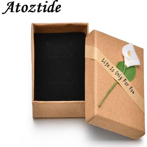 Atoztide 1pc Red Organza Bag Lace Up Black Velvet Pouch Bag Jewelry Packaging Displaying Wedding Party Decoration Gift Box