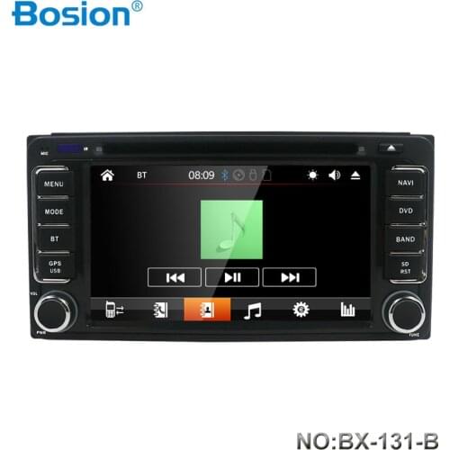 Bosion 2 DIN Car DVD Player for Toyota Hilux yaris VIOS Camry Corolla Prado RAV4 Prado 2003 2004 2005 2006 2007 2008 with GPS BT