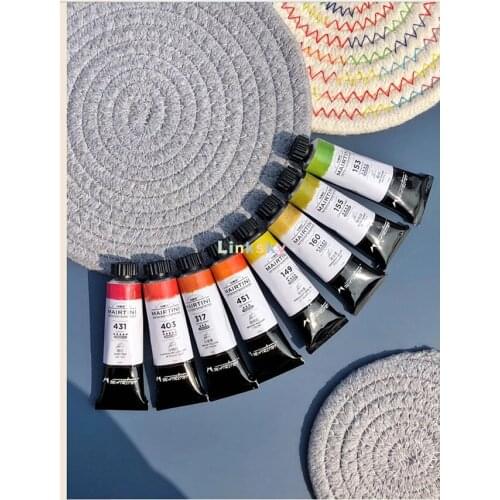 Mairtini Artist level, Layered Color Aquarela,finely ground water-based pigments Single Tube 15ml Acuarelas Art Supplies