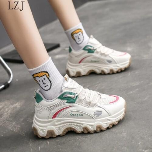 2021 Women Shoes New Fashion Tenis Feminino Light Breathable Mesh White Shoes Woman Casual Shoes Women Sneakers Zapatillas Mujer