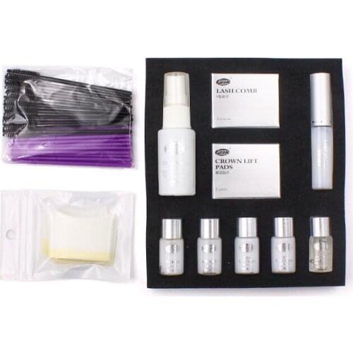 Semi-permanent Eyelash Perm Kit Lash Lift Kit Eye Lashes Perming Curing Lamination Growth Serum Tools