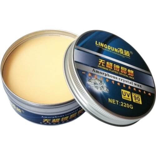 300g Car Plated Crystal Polish Wax Plating Set Hard Glossy Wax Layer Covering The Paint Coating Formula Super Waterproof Film