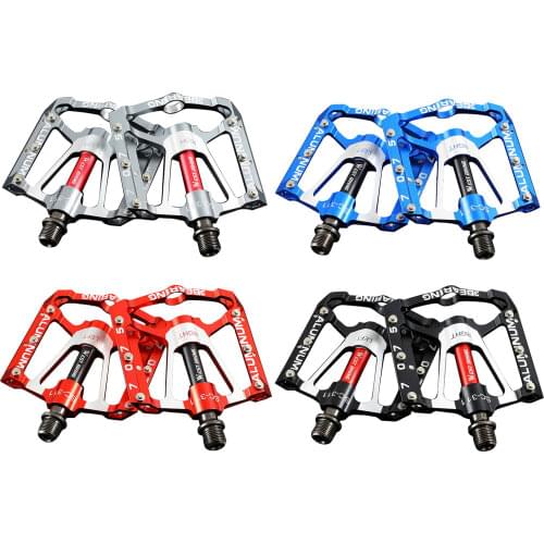 Anti-Slip Platform 3 Bearing Bike Pedals Aluminum Alloy 3 Bearing Pedals for BMX Mountain Bike Accessories
