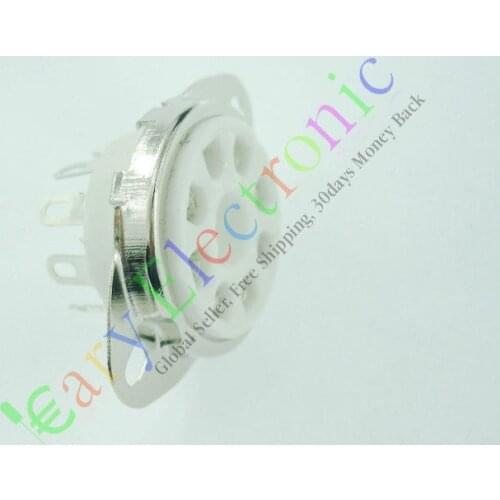 Wholesale and retail 20PCS 8PIN VACCUM TUBE SOCKET SAVER FOR shuguang KT88 6550 EL34B EL34A AUDIO amps free shipping