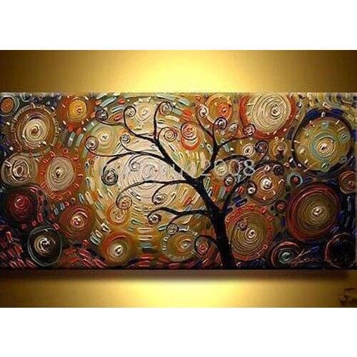 Hand-painted Modern Abstract Art Oil Painting WALL DECOR Large Canvas NO frame