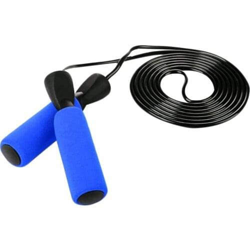 Speed Skipping Rope Bodybuilding Aerobic Exercise Fitness Foam Anti-Slip Handle Bearing Professional Jump Rope скакалка