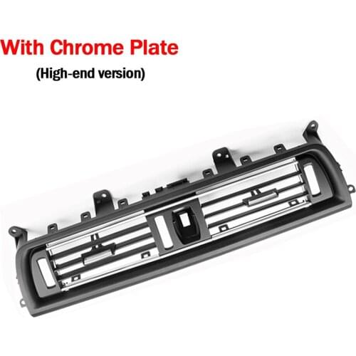 1Pcs Front Center Air Outlet Vent Dash Panel Grille Cover For BMW 5 Series F10 F18 520 523 525 Interior Mouldings Panel Grille