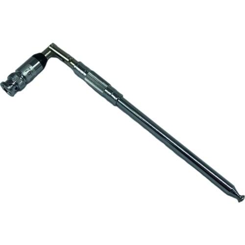 26-280cm Telescopic Antenna 76-108MHz BNC Connector Durable for FM Transmitter Radio