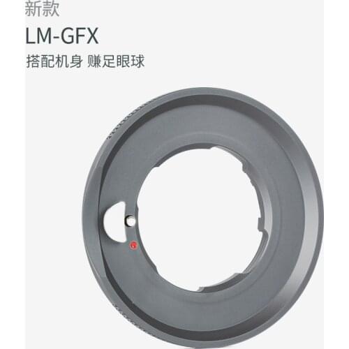 LM-GFX adapter ring for leica m lm zm vm Lens to fujifilm fuji GFX g mount GFX50S GFX50R Medium Format camera
