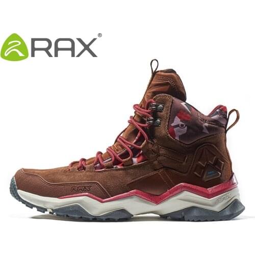 Rax Hiking Shoes Men Waterproof Winter Outdoor Mountain Boot Men hunting Lightweight Walking Shoes Men Anti-slip Trekking Boot