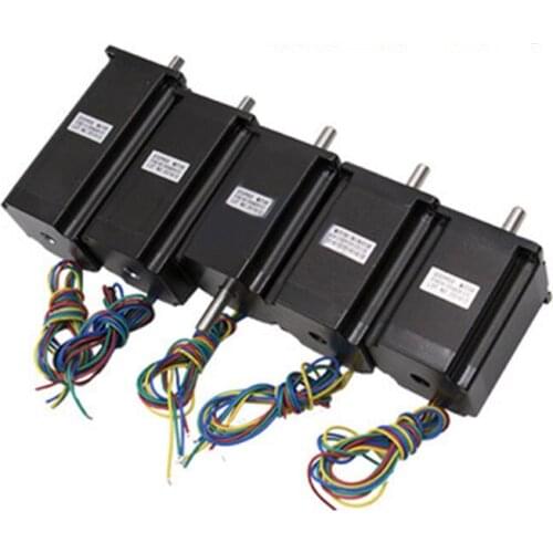 Nema 23 Stepper Motor 82mm Body 315Oz-in 57 motor 230N.cm Torque 4 Lead 3.0 A 1.8 Step angle DIY CNC Milling