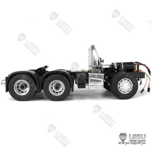 LESU RC 1/14 Metal 6*4 Chassis DIY Tmy MAN TGX Tractor Truck Trailer TH16374