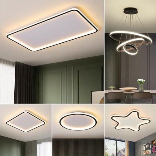 Modern luzes de teto Living Room balcony porch restaurant Bedside Aluminum lighting light ceiling light fans home decoration