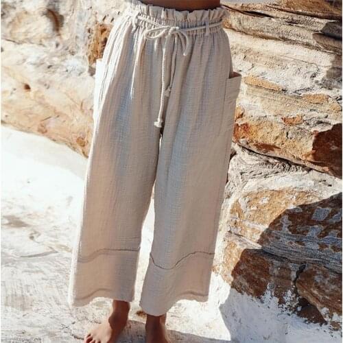 Женские льняные брюки Sumi Lavi China At AliExpress
