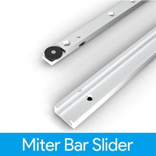 Aluminium alloy T tracks Slot Miter Track And Miter Bar Slider Table Saw Miter Gauge Rod Woodworking Tools Engraving machine
